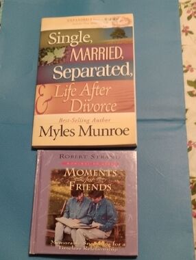 "Single, Married, Separated & Life After Divorce" - Cream/Purple Cover